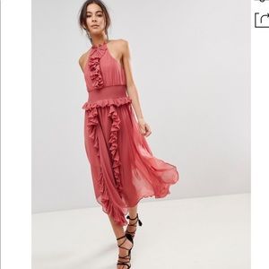 Keepsake the label Ruffle swing dress